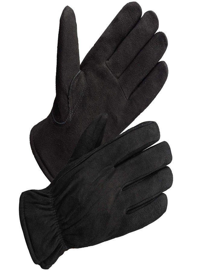 SKYDEER Winter Work Gloves with Windproof & Wear-Resistant & Thick Full Deerskin Leather Suede and 3M Thinsulate Insulation (SD8671T/L) - Image 1